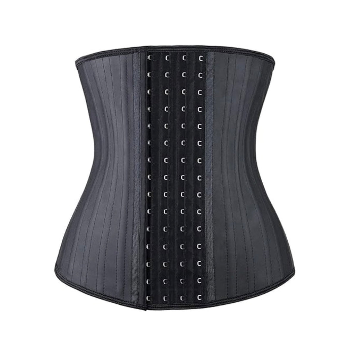 Steel bone latex waist trainer belly slimming